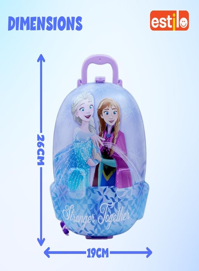 إستلو مجموعة ألعاب مطبخ فروزن 2 في 1 من إستيلو للبنات | مجموعة من 22 لعبة مطبخ للأطفال مع لعبة طبخ للعب التخيلي مناسبة للبنات من عمر 3 سنوات فما فوق | هدية عيد ميلاد للأطفال من عمر 3 إلى 6 سنوات - Image 2